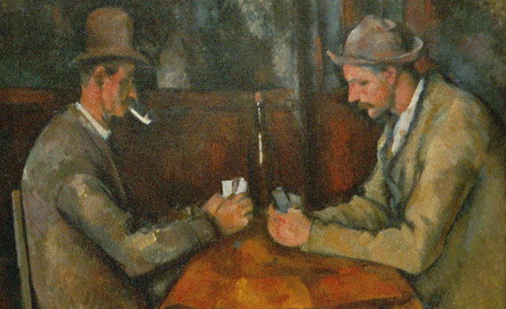 Les Joueurs de cartes, Paul Cézanne